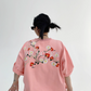 Back Flower Design T-Shirt YLS0180