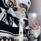 Vintage Nordic Knit Cardigan YLS0676
