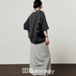 Vintage Print Short-Sleeve T-Shirt / Sweat Long Skirt LLA0653