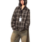 Plaid Hood Shirt Jacket  BLB0028