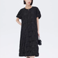 Gathered Frill Long Dress SHN0053