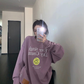 Letter Embroidered Pullover YLS1055