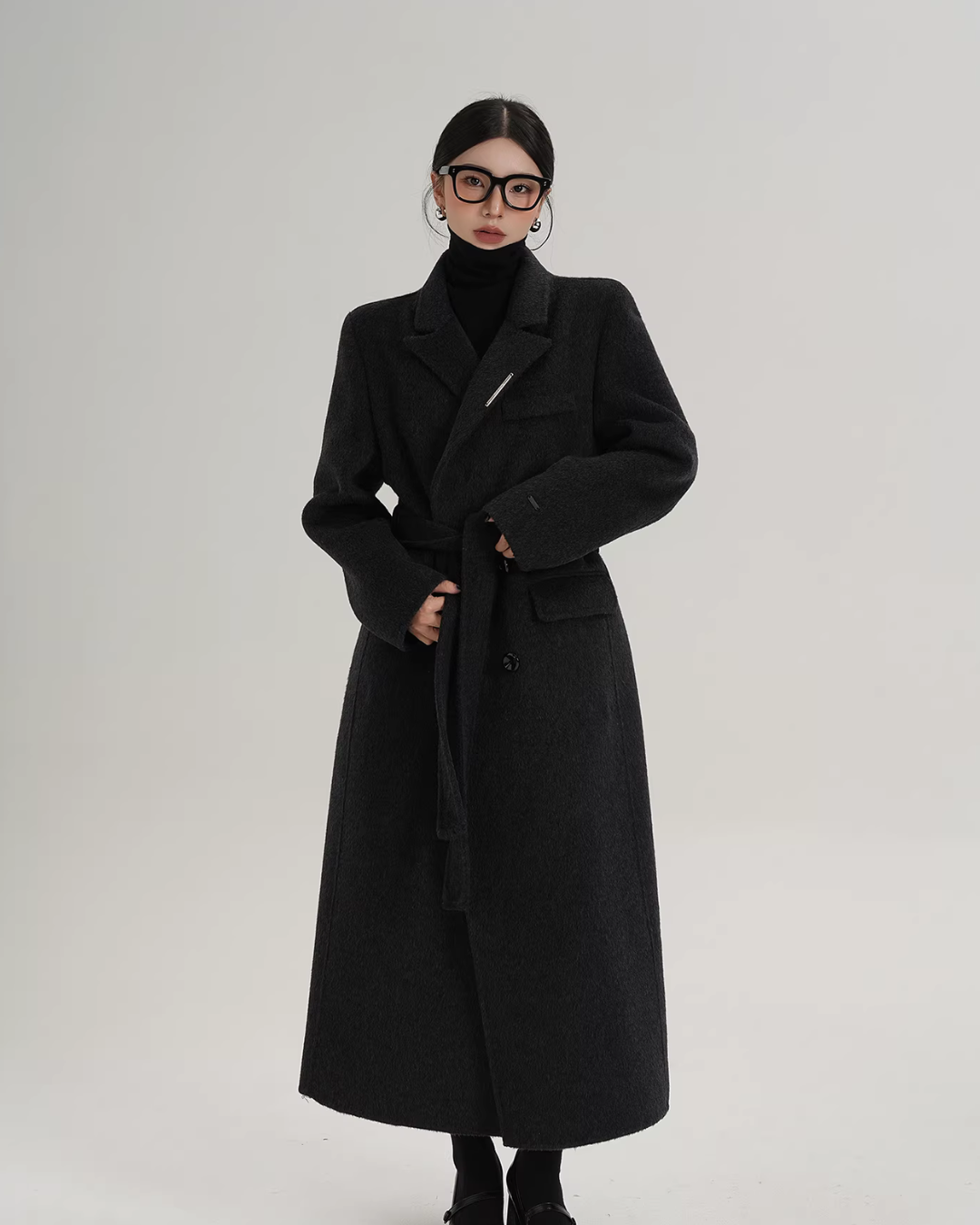 Mode Wool Long Coat SRS0404