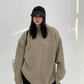 Zip Design Knit Tops YLS0705
