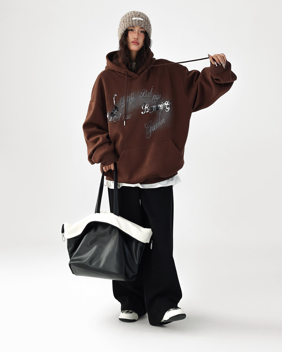 Vintage Logo Sweatshirt Hoodie ACS0345