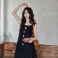 Flower Motif Balloon Dress SMS0011