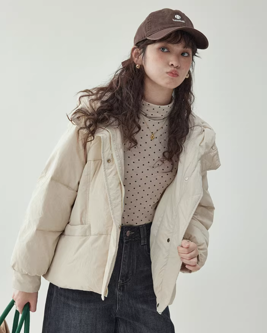 Hood Duck Down Jacket AMU0047