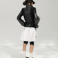 Mixed Material Zip-Up Tech Jacket ACS0386