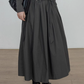 Half-Turtleneck Long Dress VAS0185