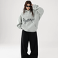 Blurry Figure Print Hoodie ACS0304