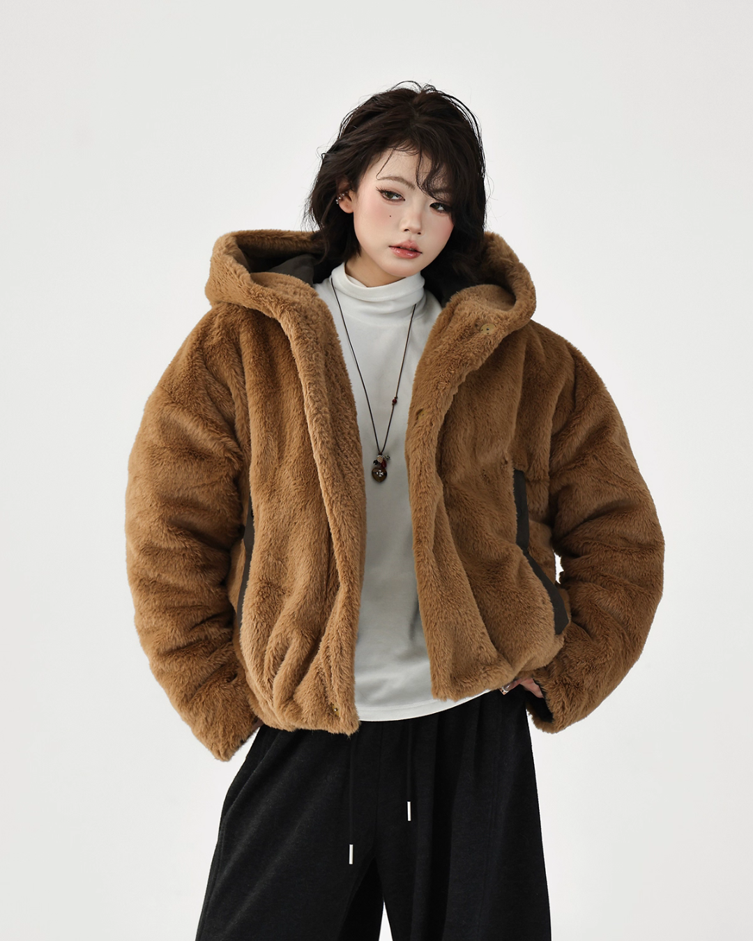 Reversible Faux Fur Blouson ACS0339