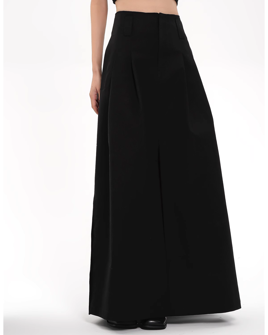 High Waist Slit Long Skirt SRS0278