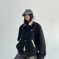 Bicolor Loose Silhouette Jacket YLS0777