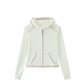 Rib Zip-Up Slim Hoodie WWP0014