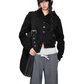 Multi-Button Short Hoodie Cardigan EZK0108