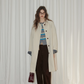 Paid Collar Long Coat RLZ0017