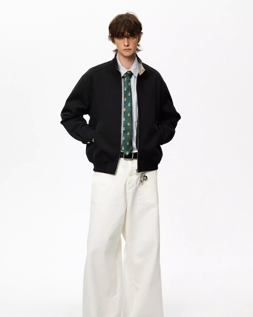 Stand Collar Basic Jacket NDC0009