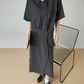 Short-Sleeve Sweatshirt Hoodie / Wrap Skirt FER0278