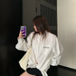 Relaxed Black Long-Sleeve Shirt YLS1028