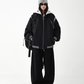 Retro Color Patchwork Hood Jacket ACS0286