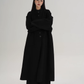 Mock Neck Long Coat SRS0407