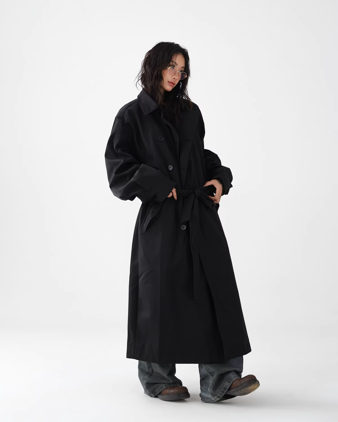 British Light Brown Long Coat ACS0353