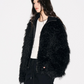 Fur Double Zip Coat TKC0003