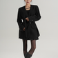 V-Neck Loose Jacket with Choker SRS0324