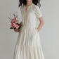 Natural Tiered Dress VAS0018