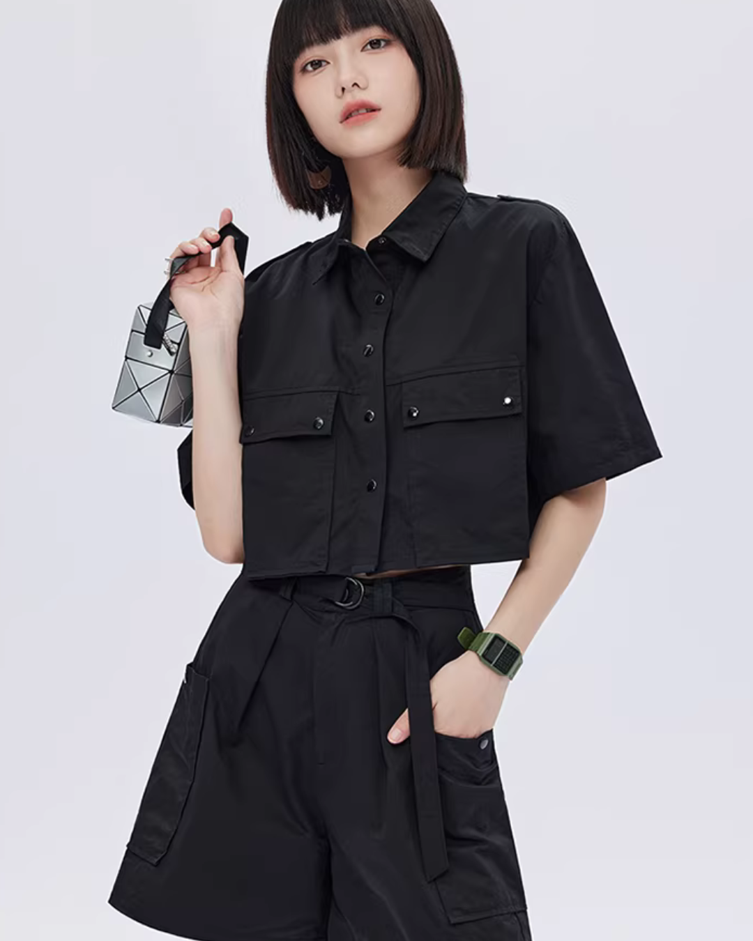 Short Short-Sleeve Shirt SHN0027