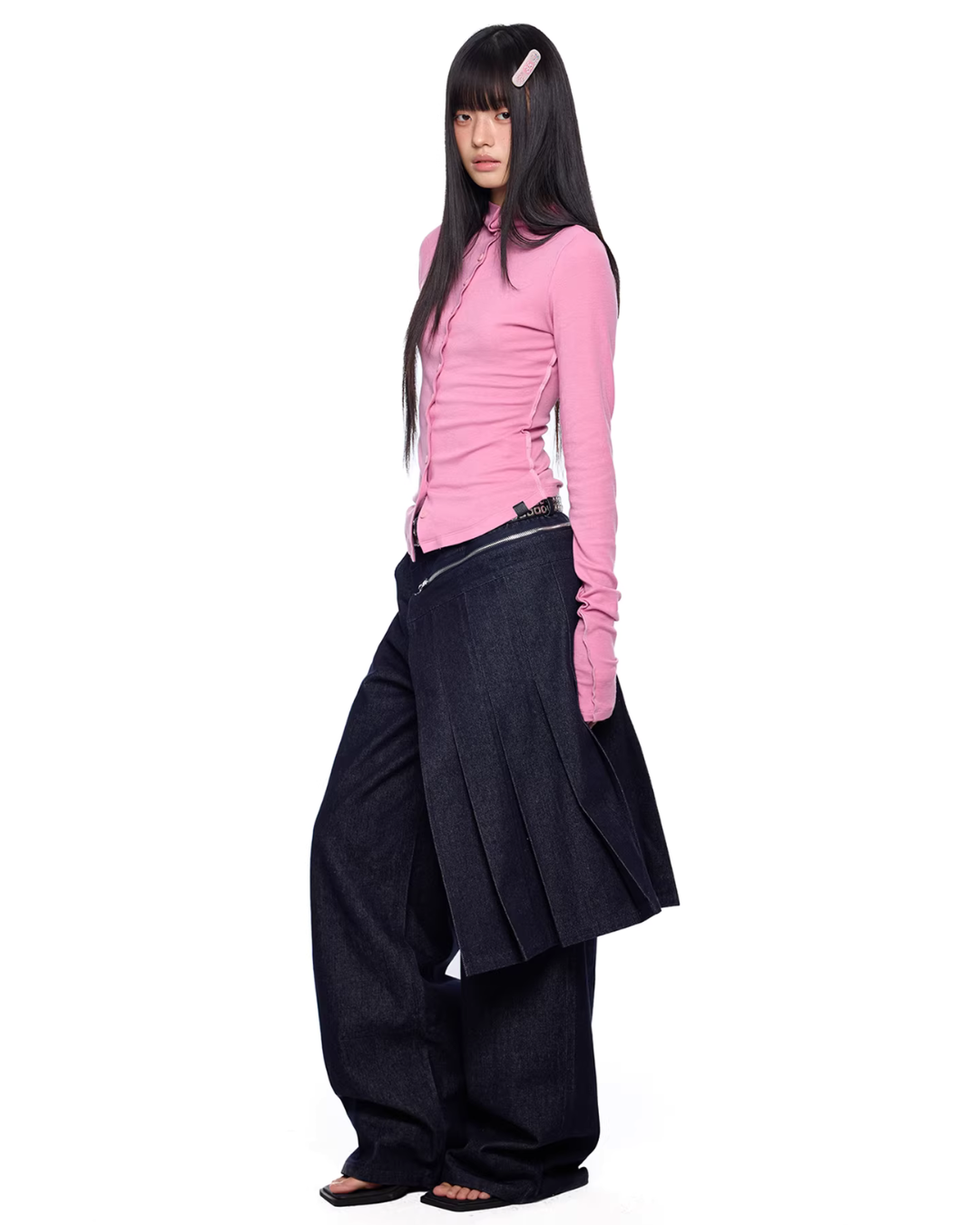 Slim-Fit Layer Top EZK0092