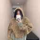 Retro Brushed Knit Hoodie YLS1004