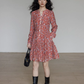V-Neck Floral Dress VAS0193