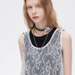Asymmetric Lace Patchwork Dress SHN0033
