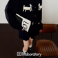 Puppy Jacquard Knit Cardigan/Mini Skirt LLA0608
