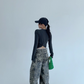 Star Vintage Wide Denim Pants YLS0925