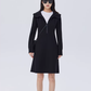Zip-Up Long Sleeve Dress SHN0017