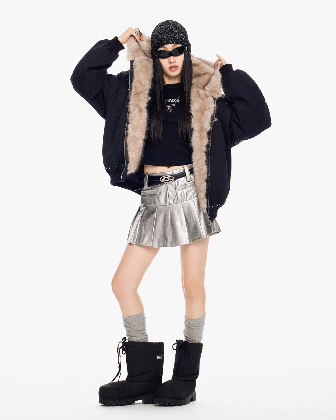 Cat Ear Fur Jacket ICM0104