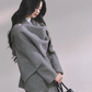 Cape Wool Short Coat LAS0046