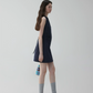 Heart Pocket Sleeveless Dress VOE0002