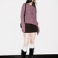 Ribbon Long-Sleeved Knit TKC0013