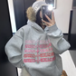 Embossed Logo Loose Hoodie YLS1024