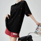 Cherry Embroidery Polo Knit Shirt FER0225