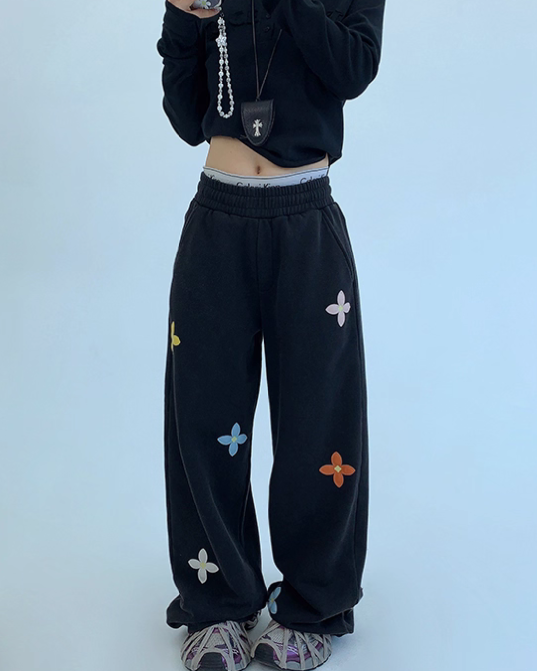 Flower Patch Sweatpants YLS0884