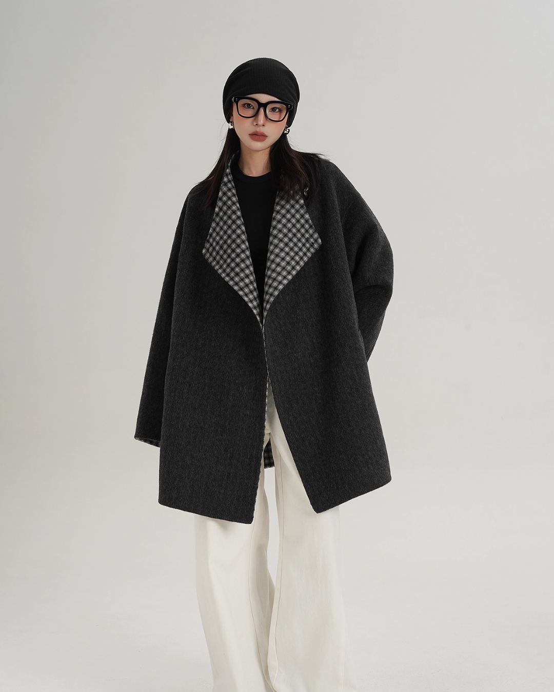 Mid Length Wool Coat  SRS0373