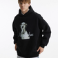 Dog Print Sweatshirt Hoodie NDC0006