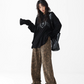 Star Print Loose T-Shirt  ACS0261