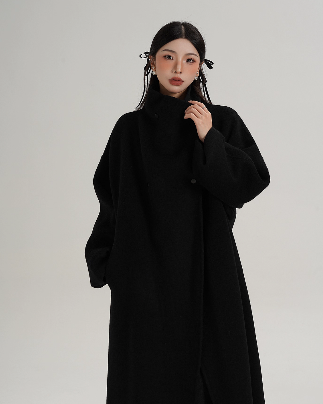 Wool Basic Long Coat SRS0377