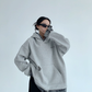 Layered-Style Sweatshirt Hoodie YLS0954