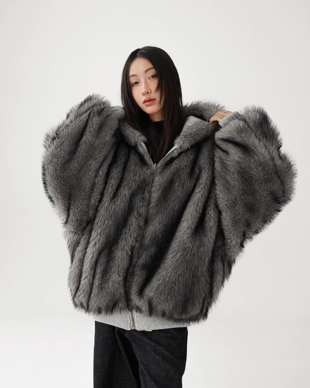 Faux Fur Reversible Blouson ACS0330